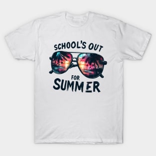 Schools Out For Summer Funny Happy Last Day OF School T-Shirt